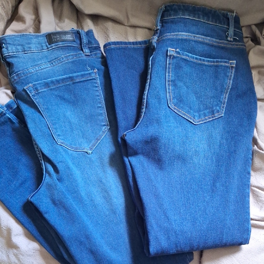 Time and Tru Blue Skinny Jeans Classic Denim